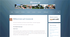 Desktop Screenshot of morane.de